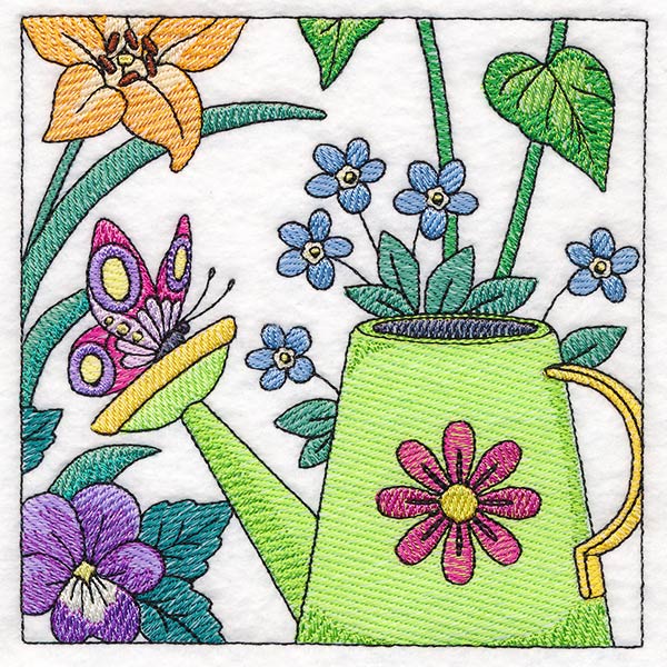 Garden Window Scene - Block 6 - Image 7