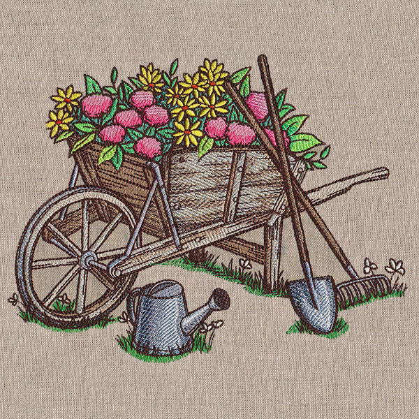 Gardener's Harvest Wheelbarrow - Image 2
