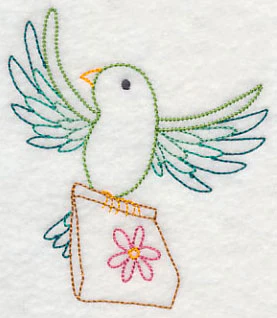 Gardening Bird with Seed Pack (Vintage) - Image 3