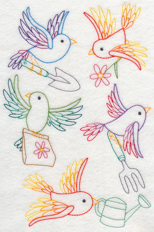 Gardening Birds (Vintage) - Image 5