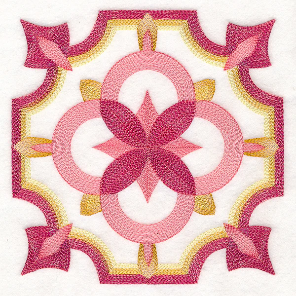 Geometric Color Theory Square - Image 4