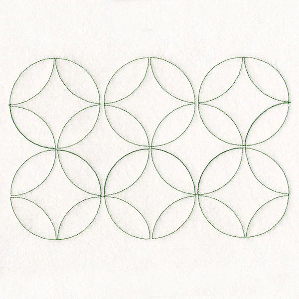 Geometric Pattern (Edge-to-Edge Quilting) - Circle - Image 14