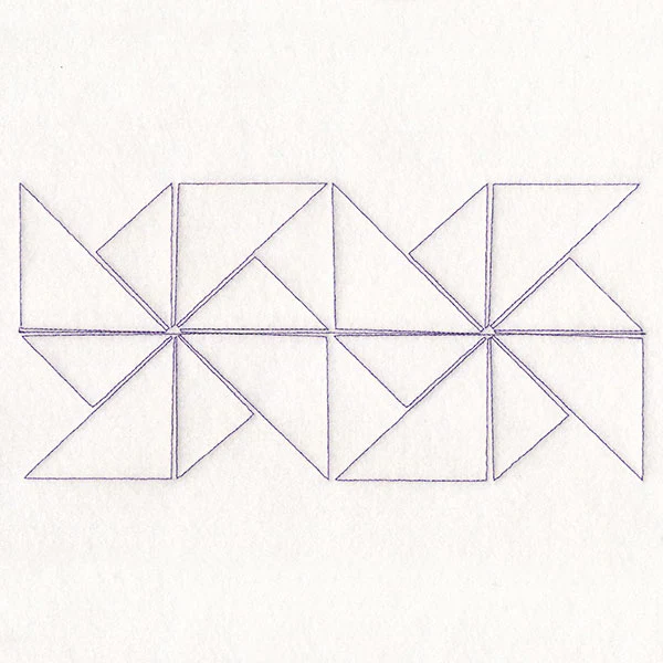 Geometric Pattern (Edge-to-Edge Quilting) - Pinwheel - Image 10