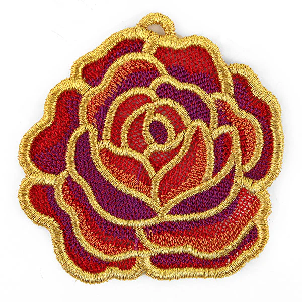 Gilded Blossoms - Rose (Lace) - Image 3