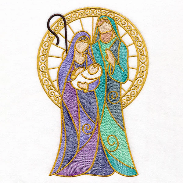 Gilded Holy Family - Image 2