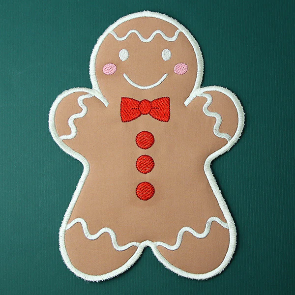 Gingerbread Man Trivet (In-the-Hoop) - Image 4