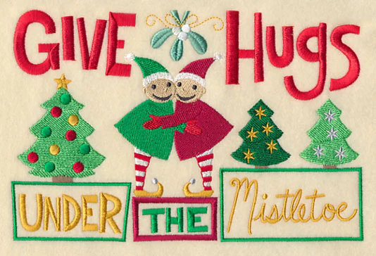 Give Hugs Under the Mistletoe - Image 4