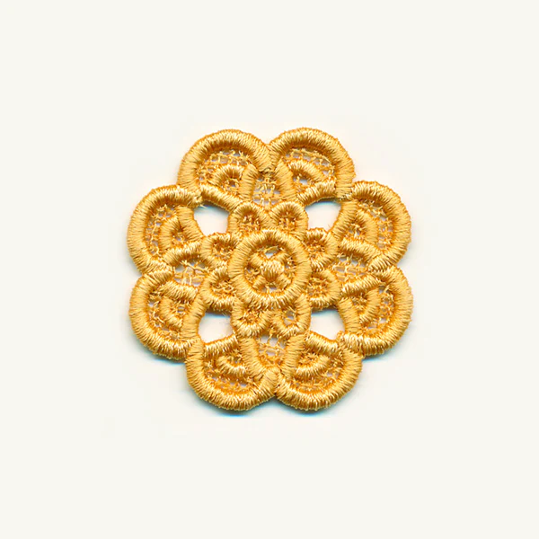 Glam Flower Medallion (Lace)