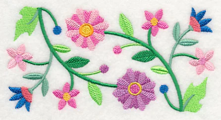 Glorious Garden Blooms Border - Image 3