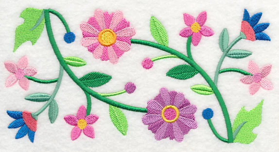 Glorious Garden Blooms Border - Image 6
