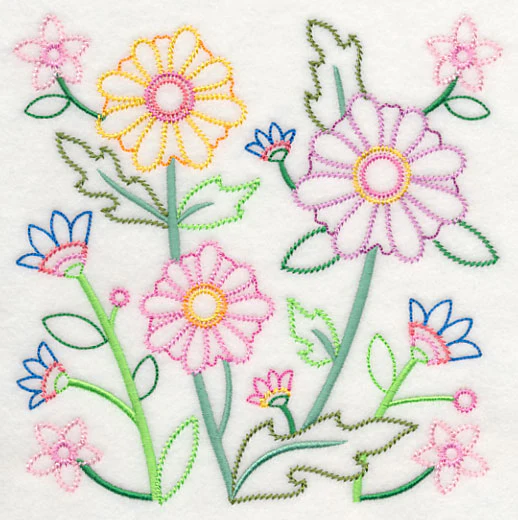 Glorious Garden Blooms (Vintage) - Image 2