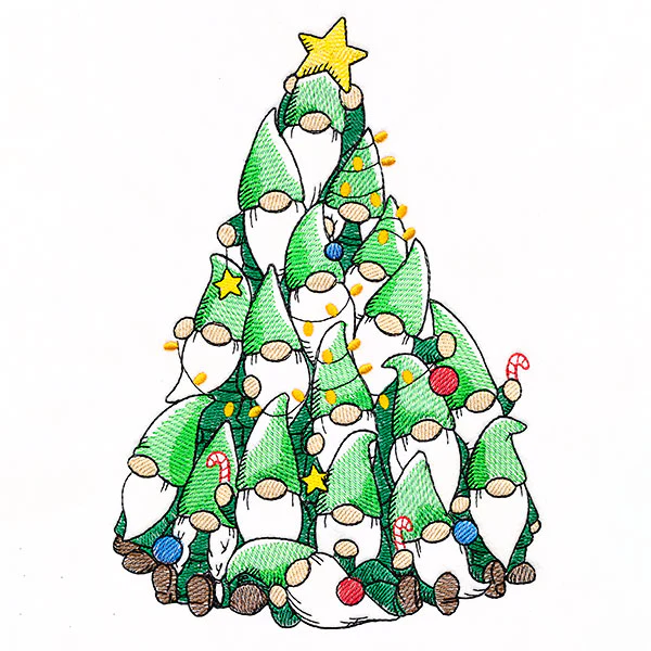 Gnome Christmas Tree - Image 4
