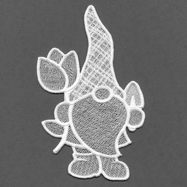Gnome Place Like Home - Tulip Gnome (Lace) - Image 3