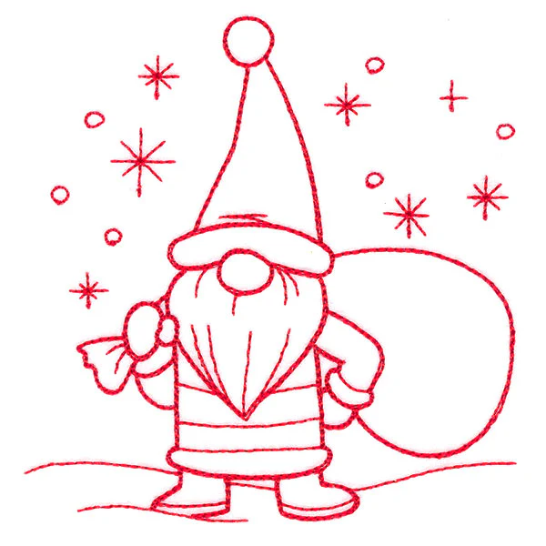 Gnome Through the Seasons - December - Image 4