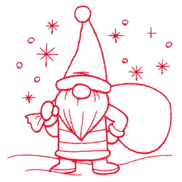 Gnome Through the Seasons - December - Image 5