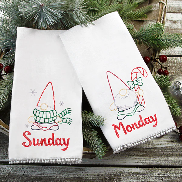 Gnome with Scarf on Sunday (Vintage) - Image 6