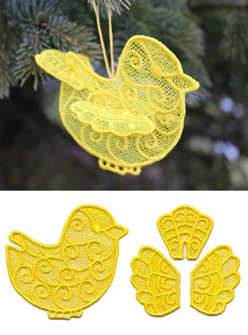 Goldfinch in 3D (Lace) - Image 2