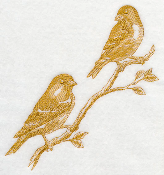 Goldfinches (Toile) - Image 4