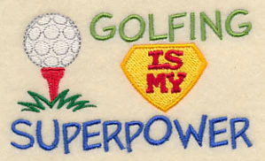 Golfing Is My Superpower - Image 6