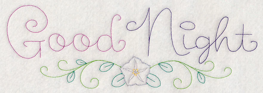Good Night Border (Vintage)