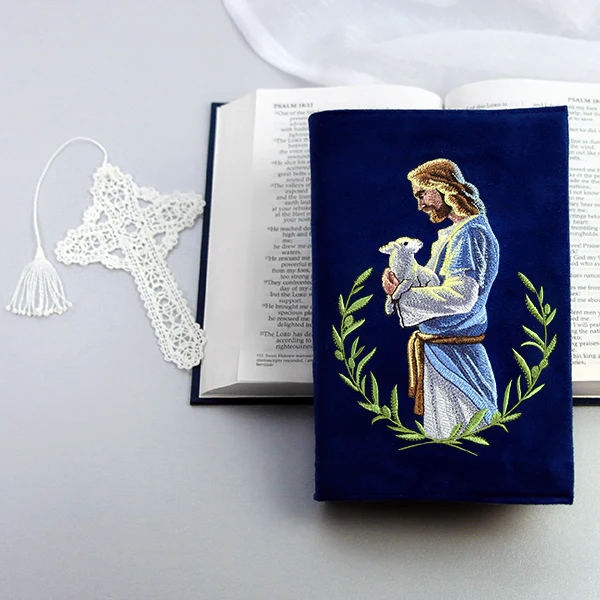 Good Shepherd Jesus with Lamb - Image 6