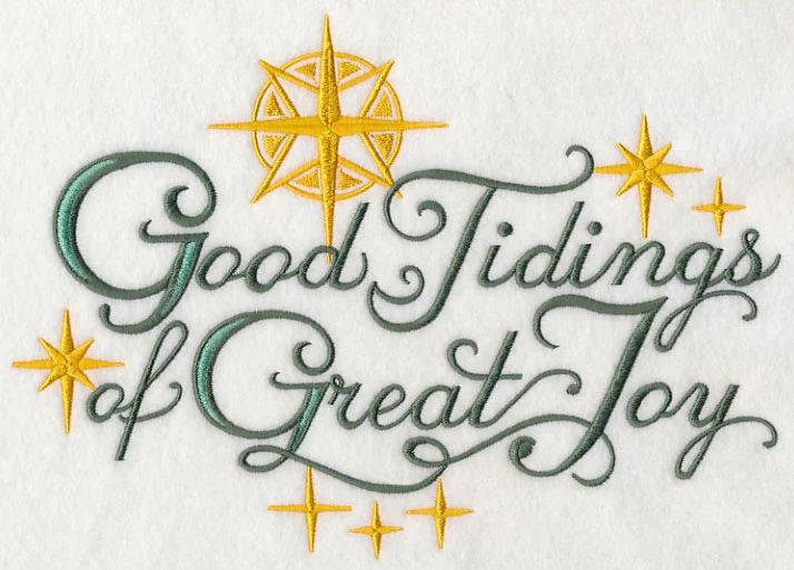 Good Tidings of Great Joy