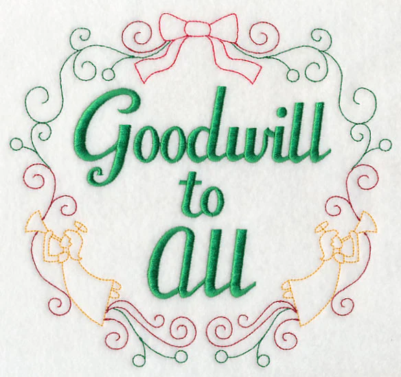 Goodwill to All Wreath
