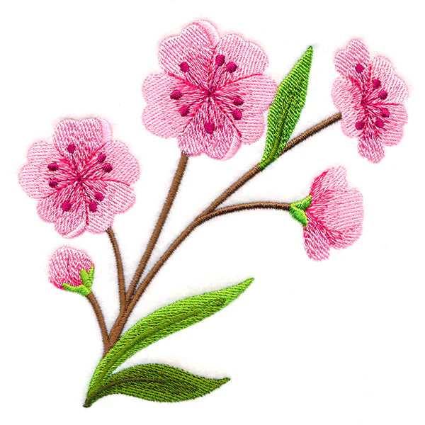 Graceful Cherry Blossoms - Short - Image 3