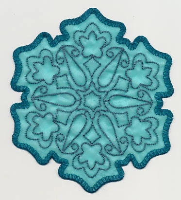 Graceful Snowflake 2 (In-the-Hoop) - Image 2
