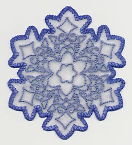 Graceful Snowflake 3 (In-the-Hoop) - Image 3