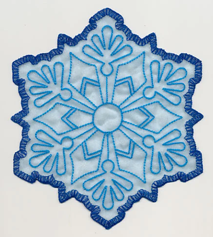 Graceful Snowflake 6 (In-the-Hoop) - Image 4