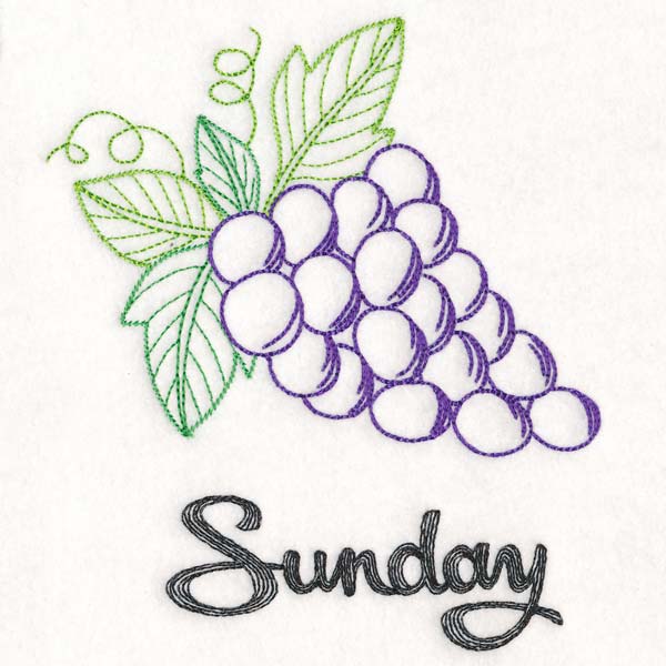 Grapes on Sunday (Vintage) - Image 3