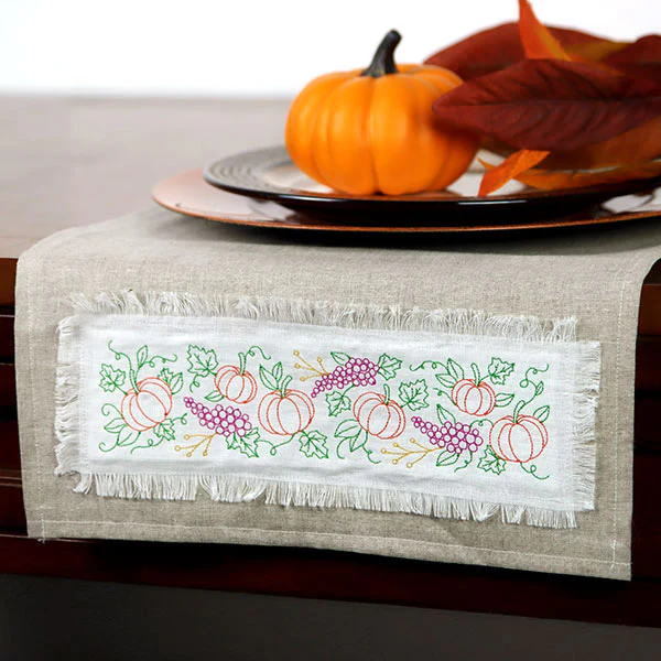 Grapes & Pumpkins Border - Image 8