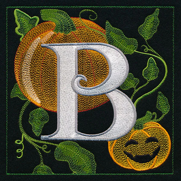 Halloween Boo Square - B - Image 5