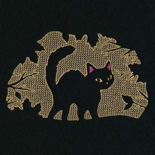 Halloween Cat (Embossed) - Image 10