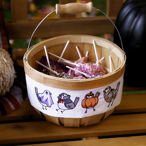Halloween Chickadee Border - Image 11
