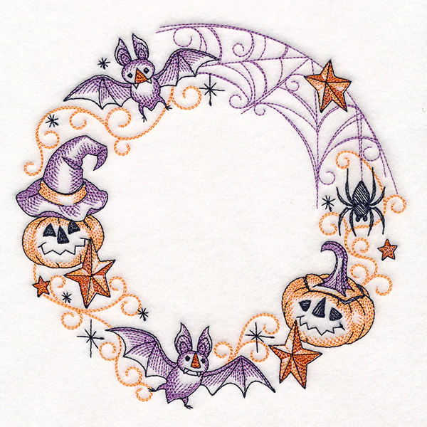 Halloween Nostalgia Wreath - Image 4