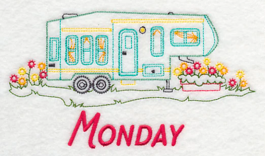 Happy Camper - Monday (Vintage)