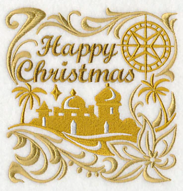 Happy Christmas with Bethlehem Silhouette - Image 4