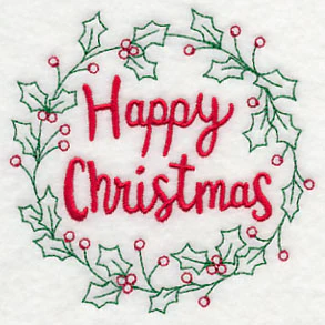 Happy Christmas Wreath - Image 5