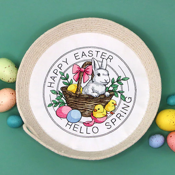 Happy Easter Hello Spring Stamp - Image 6