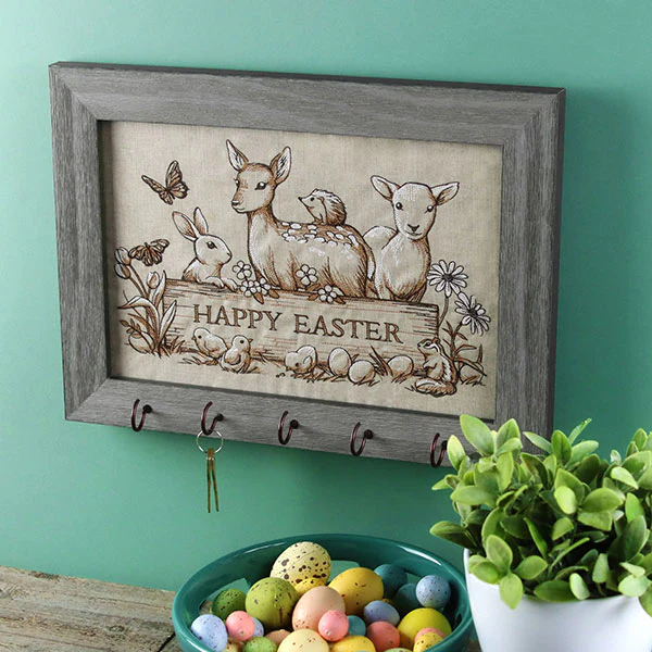 Happy Easter Woodland Animals Feature - Image 2
