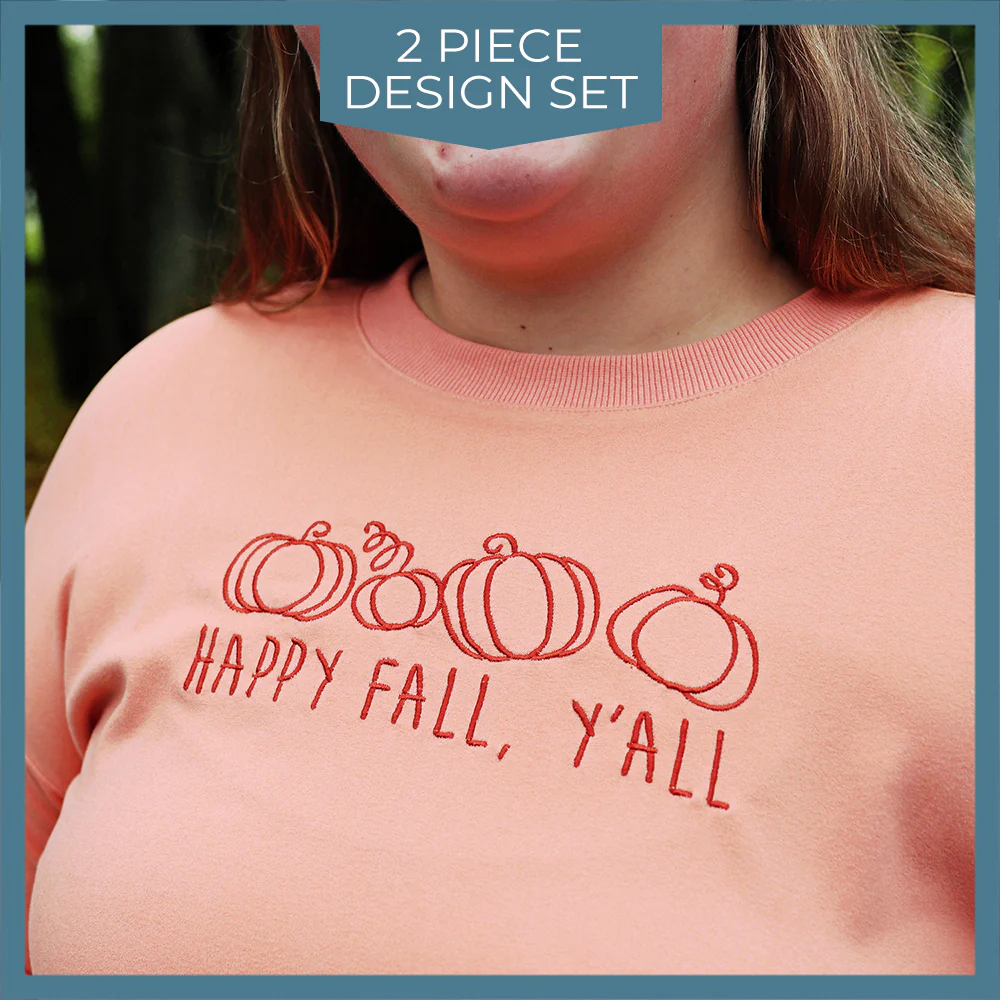 Happy Fall Ya'll Pumpkin Set - Image 4