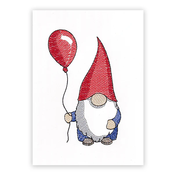 Happy Gnome (Cardstock) - Image 3