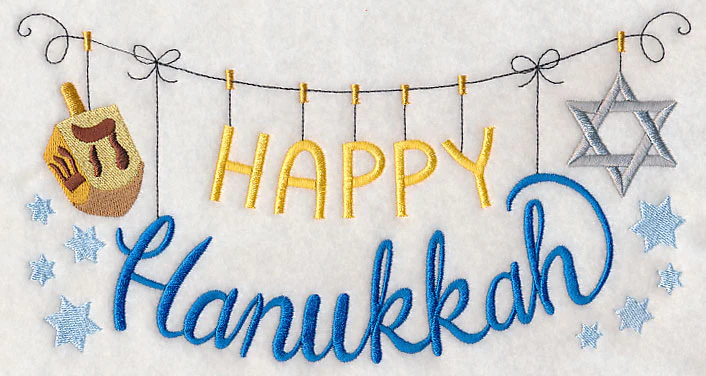 Happy Hanukkah Clothesline - Image 4