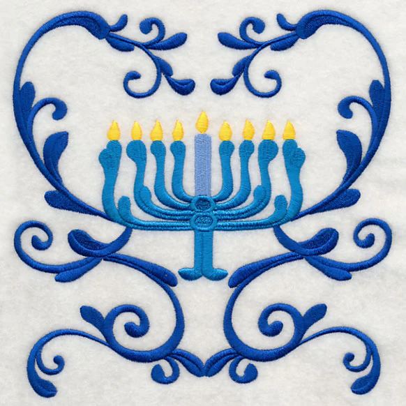 Happy Hanukkah Square