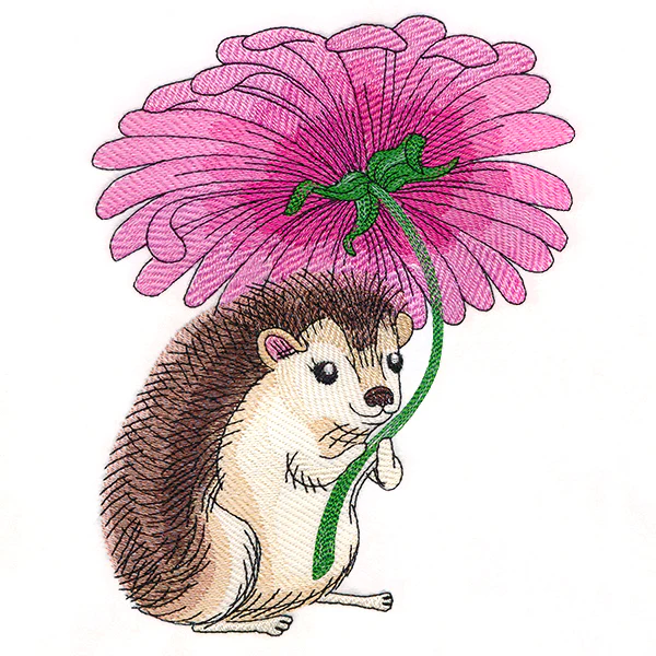 Happy Hedgehog with Daisy - Image 6