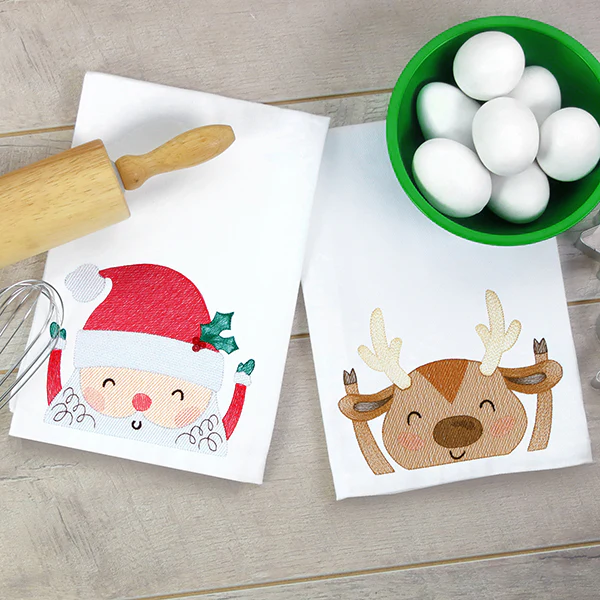 Happy Reindeer Pocket Peeker - Image 6
