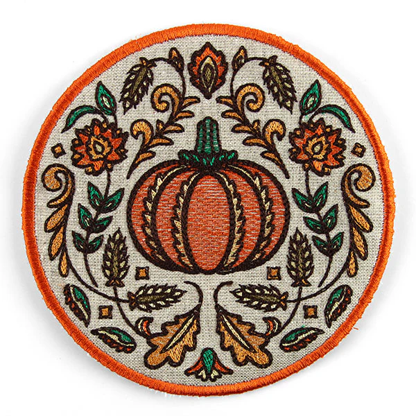 Harvest Folk Art Trivet (In-the-Hoop) - Image 7