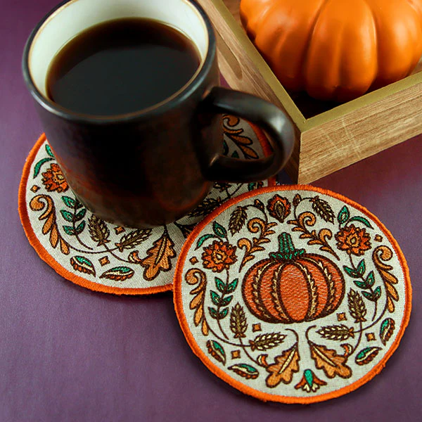Harvest Folk Art Trivet (In-the-Hoop) - Image 9